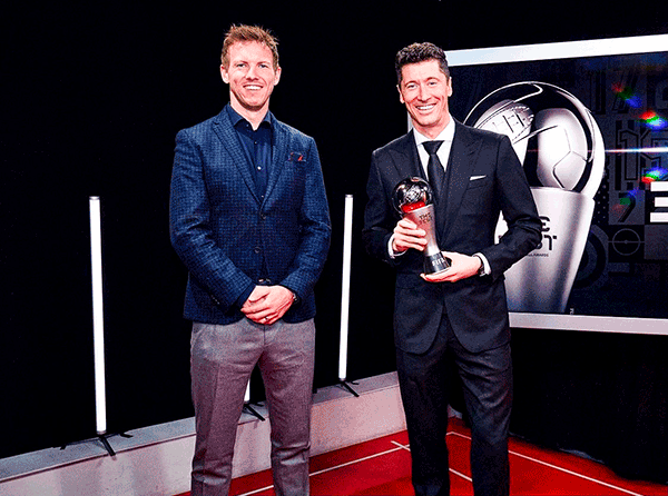 Lewandowski lần thứ hai đoạt giải The Best