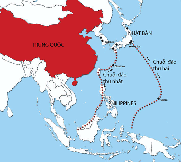 Mỹ tìm cách ngăn Trung Quốc tiến ra Thái Bình Dương