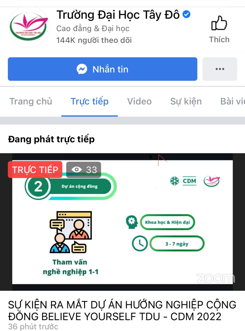 Ra mắt dự án cộng đồng giúp học sinh ĐBSCL chọn ngành nghề phù hợp