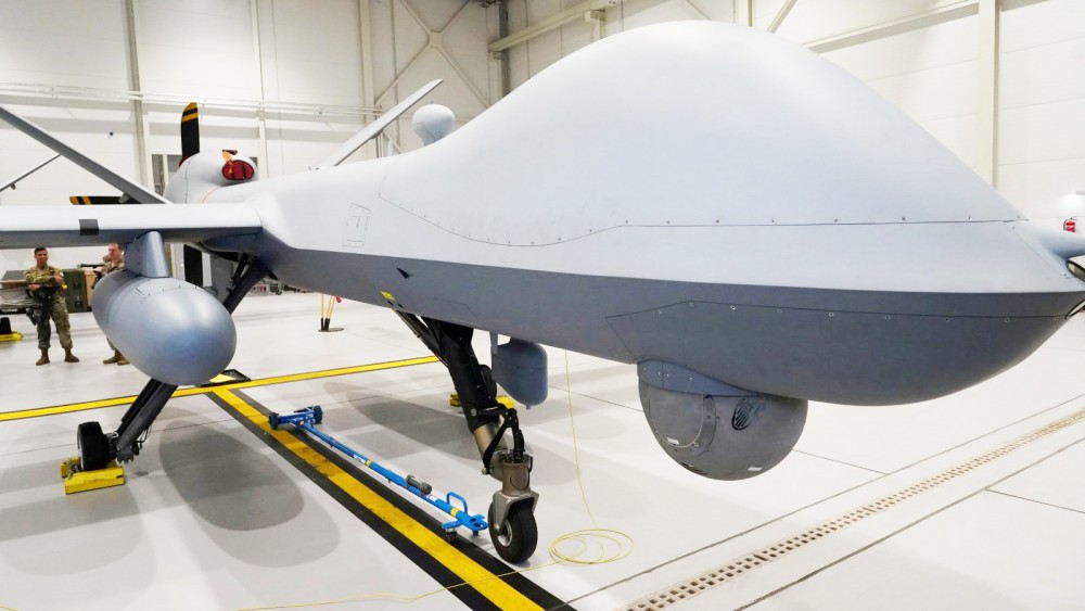 UAV MQ-9 Reaper của Mỹ được các nước châu Âu tin dùng. Ảnh: Reuters
