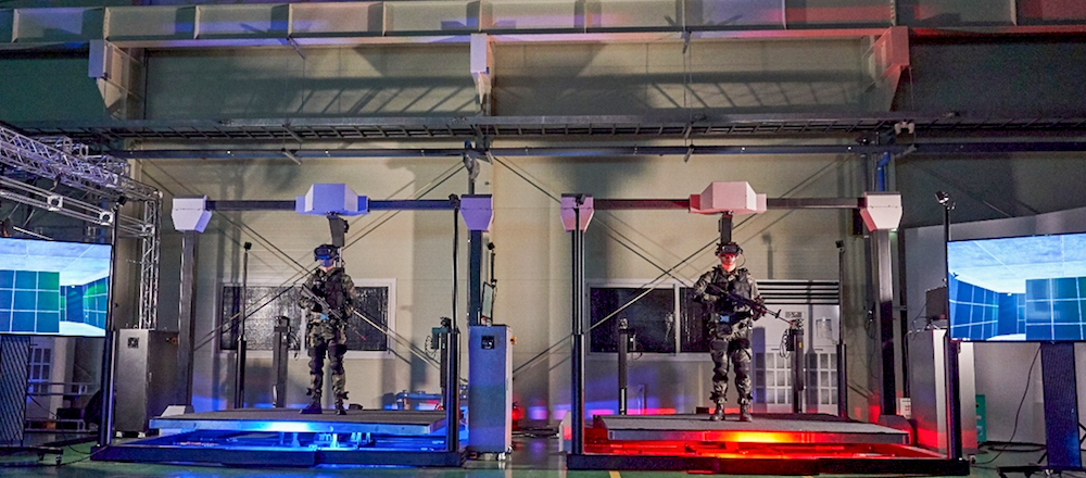 Một hệ thống mô phỏng quân sự dựa theo công nghệ vũ trụ ảo. Ảnh: Asia Times