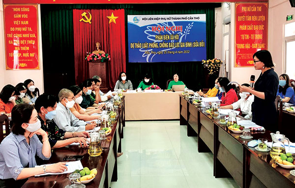 Góp ý, phản biện hoàn thiện dự thảo Luật Phòng, chống bạo lực gia đình (sửa đổi)