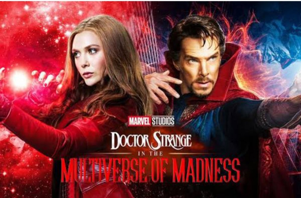 Nữ phù thủy Wanda và Doctor Strange trong phim.