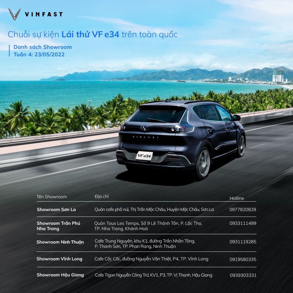 Khách hàng hào hứng trải nghiệm “xe điện quốc dân” VinFast VF e34