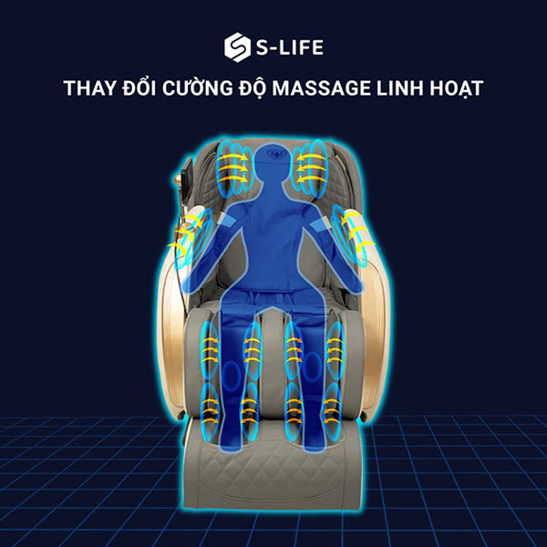S-Lux Alvina SM15 - Ghế Massage công nghệ Đức tốt nhất hiện nay