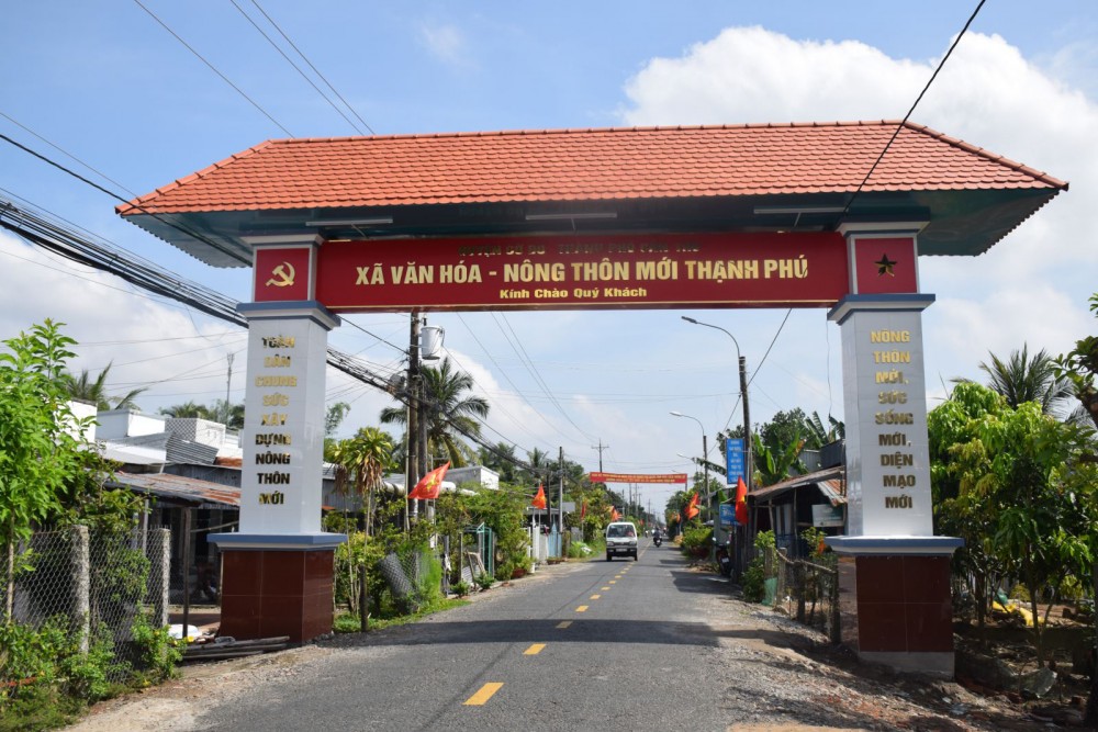 Xã NTM Thạnh Phú, huyện Cờ Đỏ, TP Cần Thơ.
