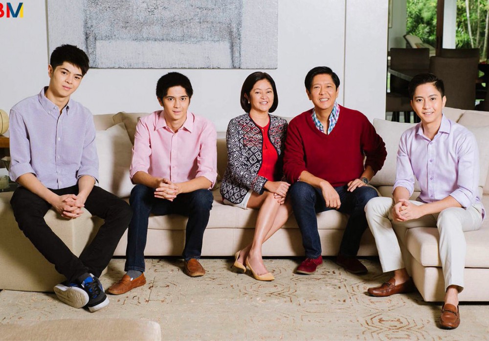 Gia đình hạnh phúc của tân Tổng thống Philippines Ferdinand Marcos Jr.