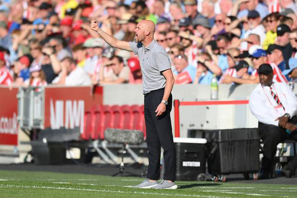 Áp lực đè nặng HLV Erik ten Hag