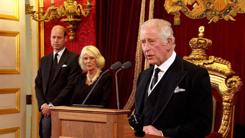 Vua Charles III và dấu hỏi về tương lai Khối Thịnh vượng chung Vua Charles III phát biểu trong buổi lễ tấn phong hôm 10-9. Ảnh: CNN