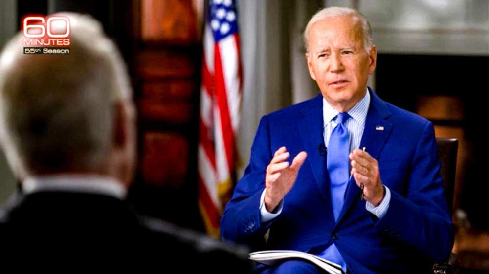 Tổng thống Biden trả lời phỏng vấn ngày 18-9. Ảnh: CBS