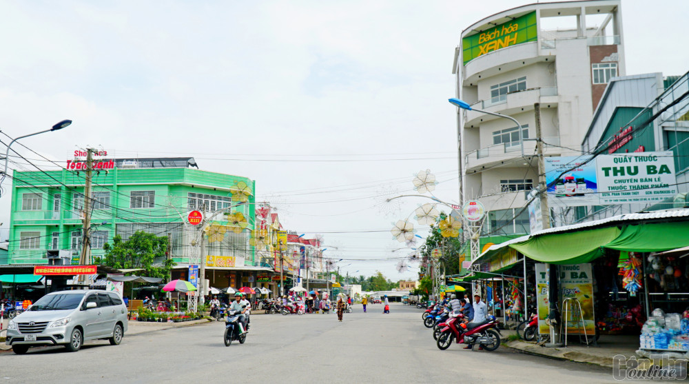 Bước tiến mới ở thị trấn Cờ Đỏ