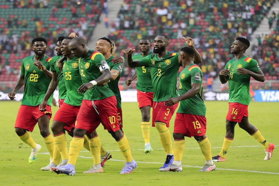Các tuyển thủ Cameroon. Ảnh: MSC Football