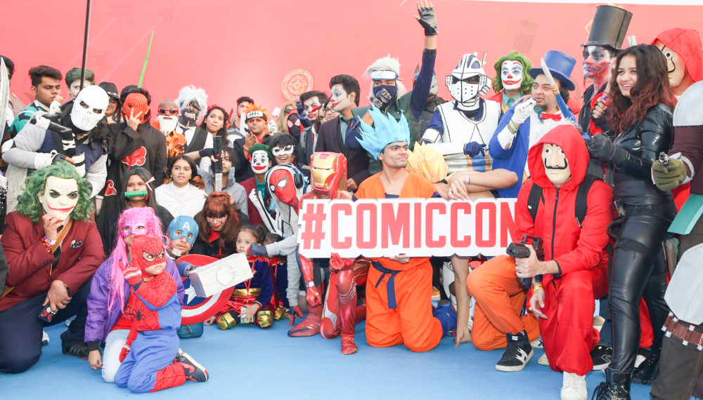 Ngành công nghiệp truyện tranh phát triển ở Ấn Độ Comic Con Ấn Độ 2022.