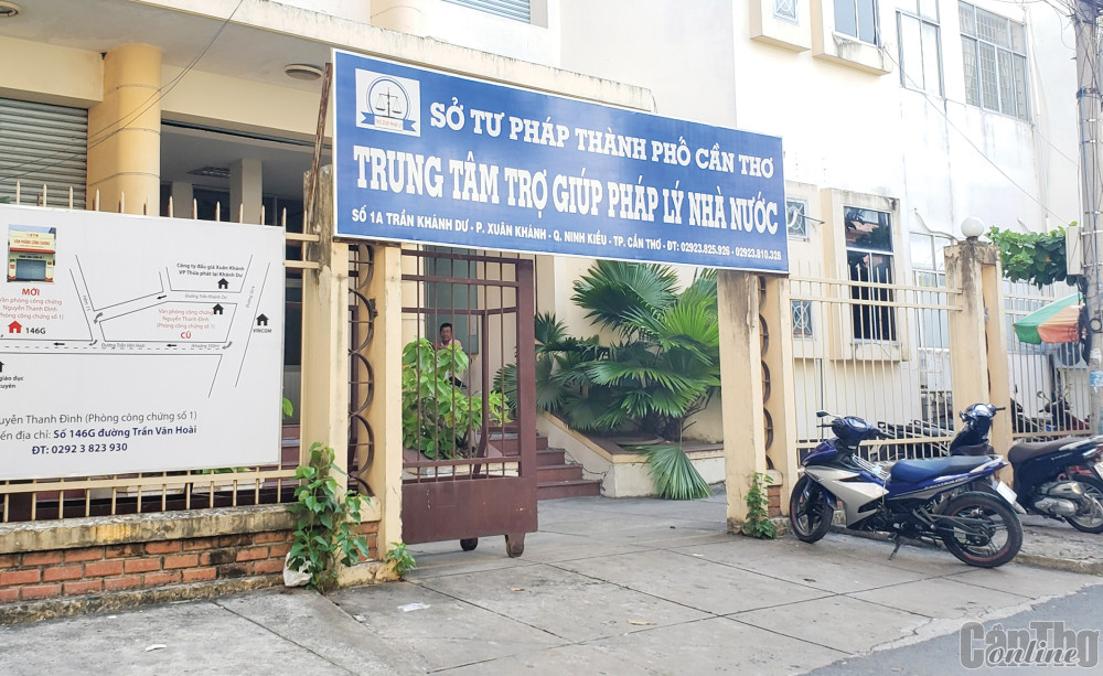 Đối tượng thuộc diện được TGPL miễn phí có thể trực tiếp đến Trung tâm TGPL Nhà nước TP Cần Thơ để được tư vấn, hỗ trợ.