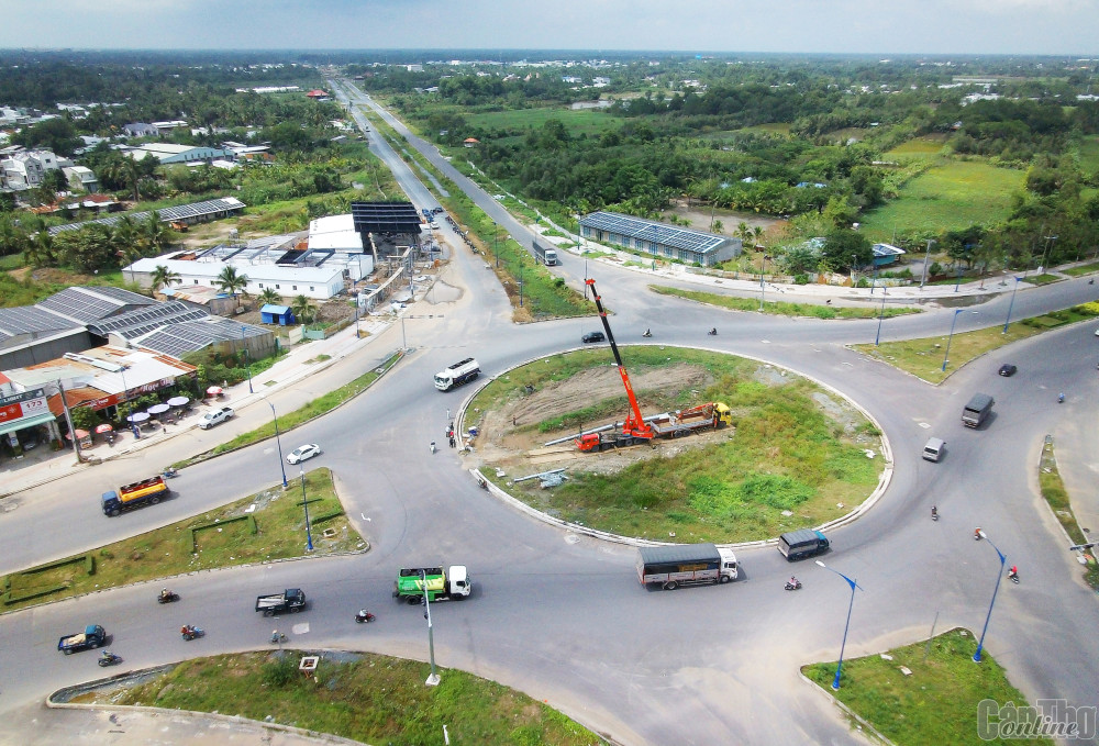 Cần Thơ dừng thực hiện Đề án khai thác quỹ đất giai đoạn 2017-2021 Giao lộ đường nối Cách mạng Tháng 8 đến đường tỉnh 918.