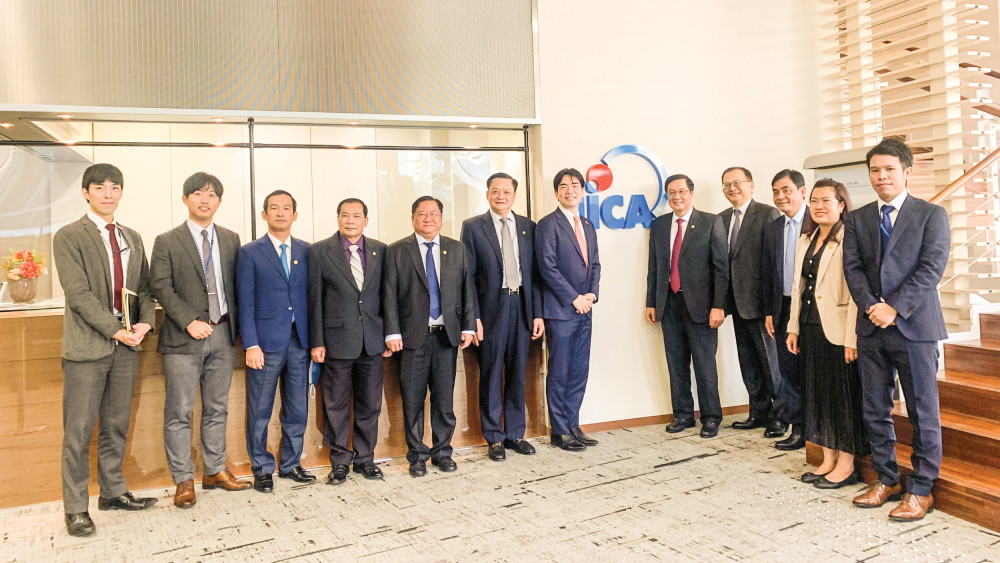 Đoàn TP Cần Thơ xúc tiến đầu tư tại Nhật Bản, tháng 11-2022. Ảnh: CTV