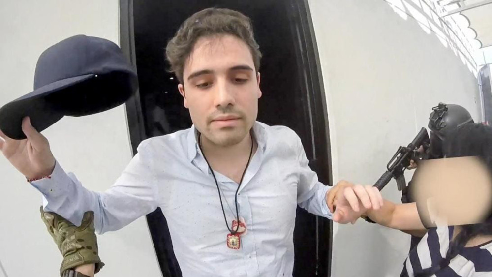 Ovidio Guzman, con trai của trùm ma túy “El Chapo”. Ảnh: Sedena