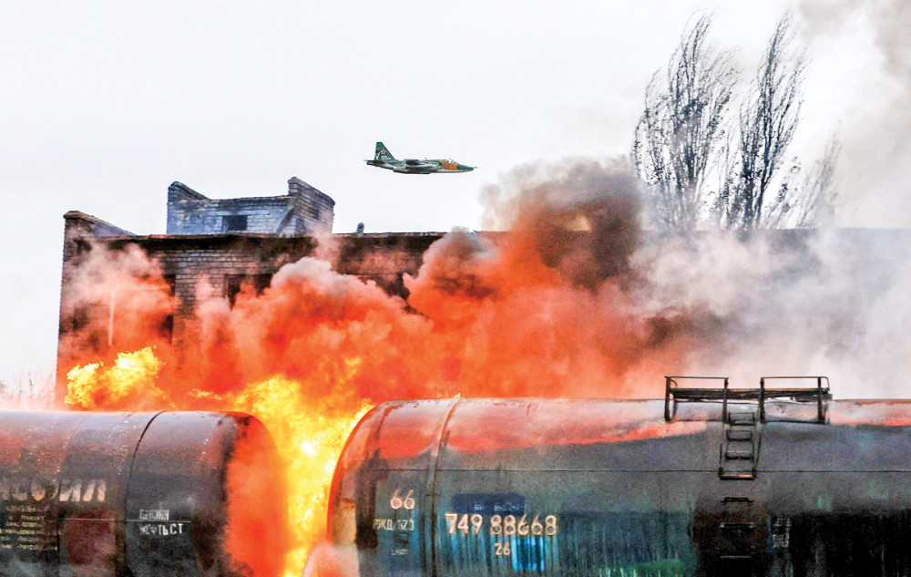 Chiến sự ác liệt tại Donetsk, Ukraine. Ảnh: Reuters
