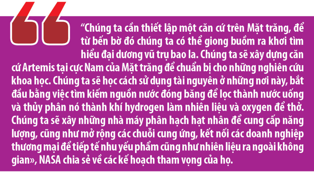 Ráo riết chinh phục không gian