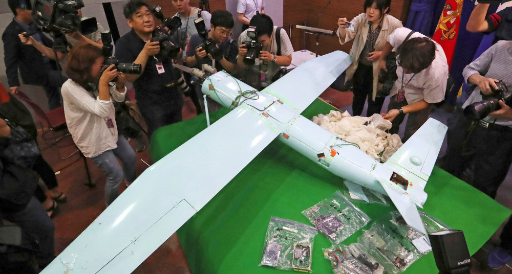 Một máy bay không người lái của Triều Tiên. Ảnh: Getty Images