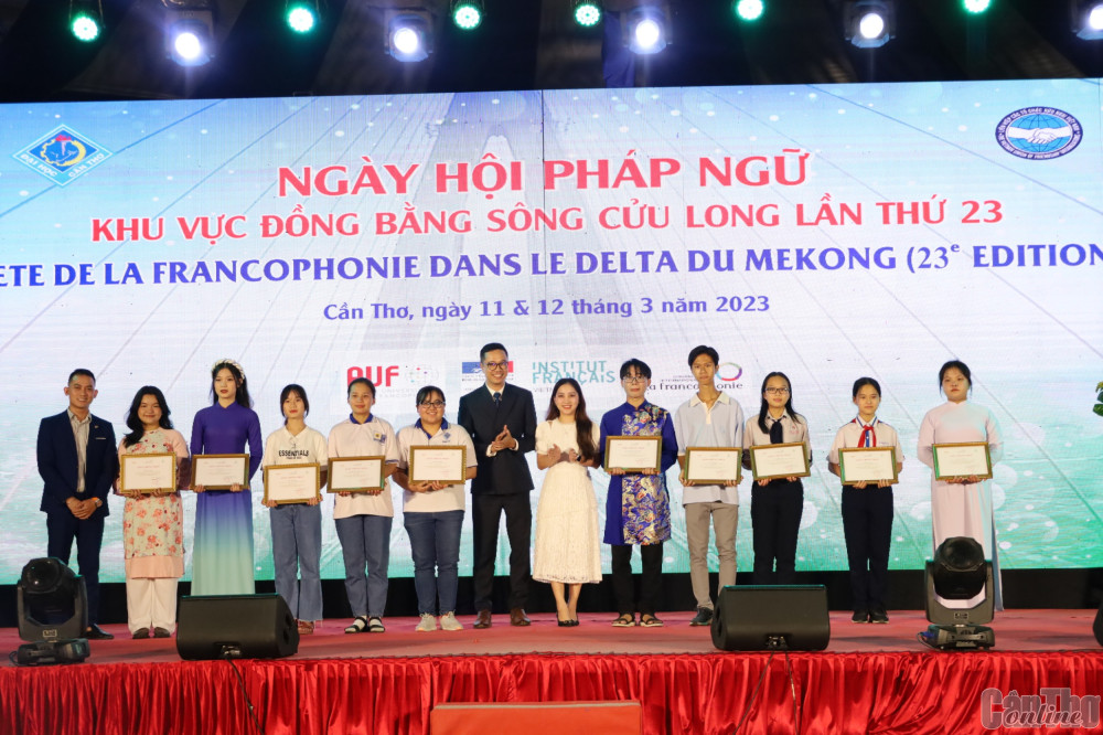 Sôi nổi Ngày hội Pháp ngữ khu vực ĐBSCL năm 2023