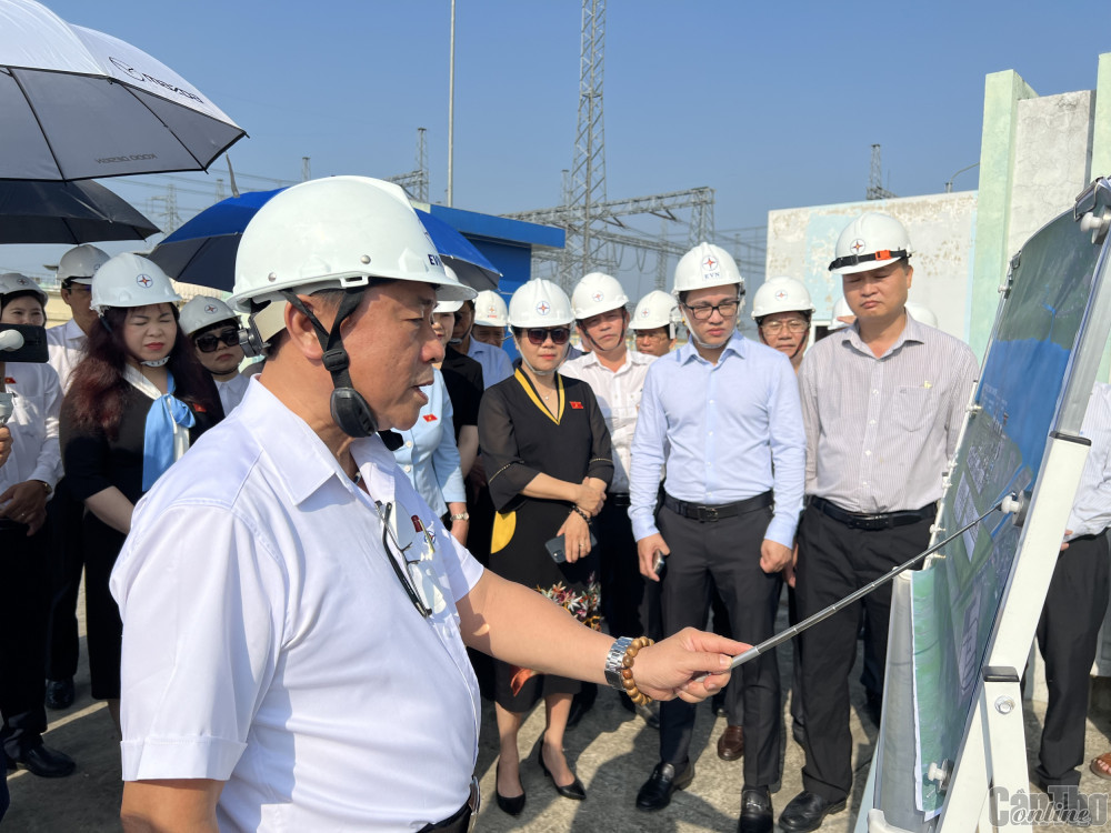 Giám sát tình hình triển khai thực hiện các dự án nhà máy nhiệt điện tại trung tâm điện lực Ô Môn