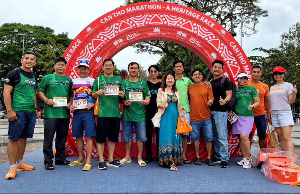 Giải Marathon Quốc tế Di sản Cần Thơ năm 2022 được tổ chức thành công. Ảnh: CTV