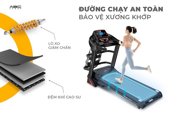 Máy chạy bộ ABCSport tặng nàng voucher lên đến 39%