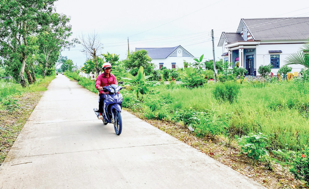 Làm giàu trên vùng “đất khó” Đất rừng U Minh Hạ nay đã chuyển mình.