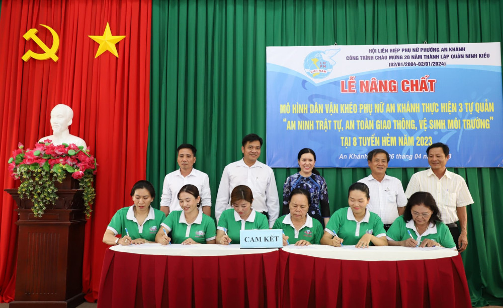 Nâng chất mô hình Phụ nữ An Khánh thực hiện 3 tự quản
