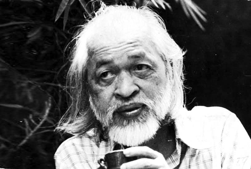 Nhà thơ Hoàng Trung Thông <br>và tinh thần “Có sức người sỏi đá cũng thành cơm” Nhà thơ Hoàng Trung Thông (1925-1993). Ảnh: TL
