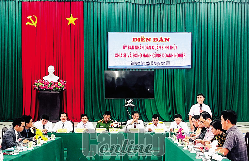 Chia sẻ và đồng hành cùng doanh nghiệp vượt khó