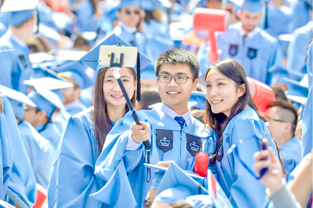 Sinh viên Trung Quốc đang theo học tại Mỹ. Ảnh: SCMP