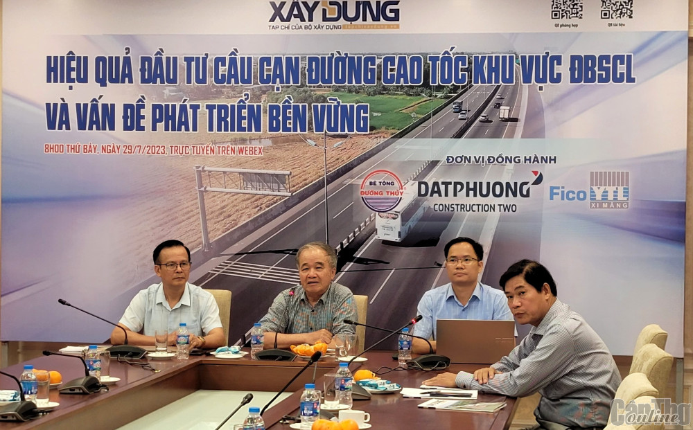 Hội thảo hiệu quả đầu tư cầu cạn đường cao tốc vùng ĐBSCL và vấn đề phát triển bền vững