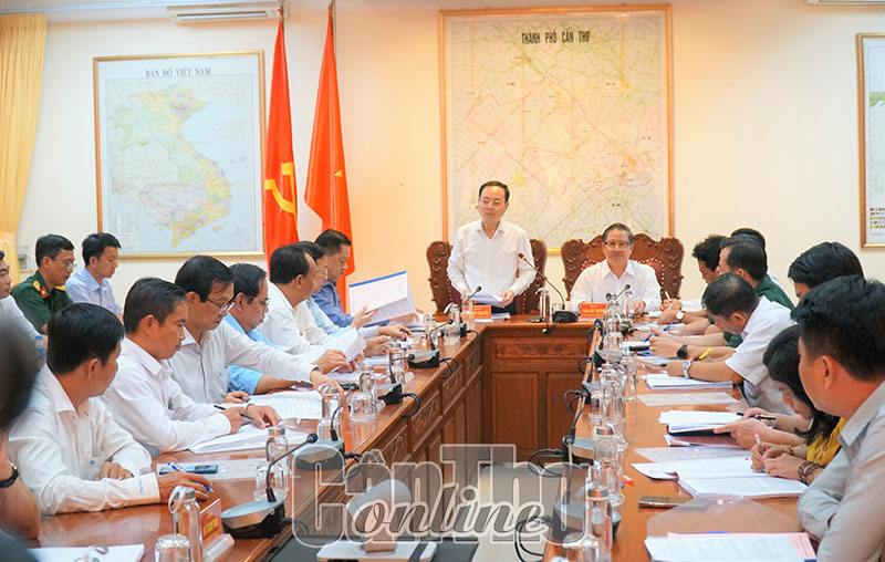 Ðảm bảo tốt vật chất phục vụ diễn tập khu vực phòng thủ thành phố năm 2023