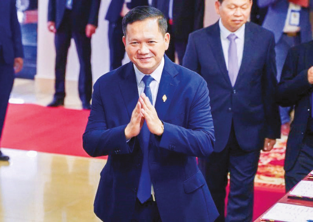 Tân Thủ tướng Campuchia Hun Manet. Ảnh: Reuters