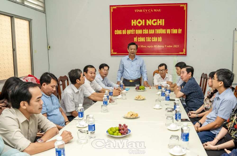 Nhà báo Ngô Minh Toàn giữ chức Tổng Biên tập Báo Cà Mau