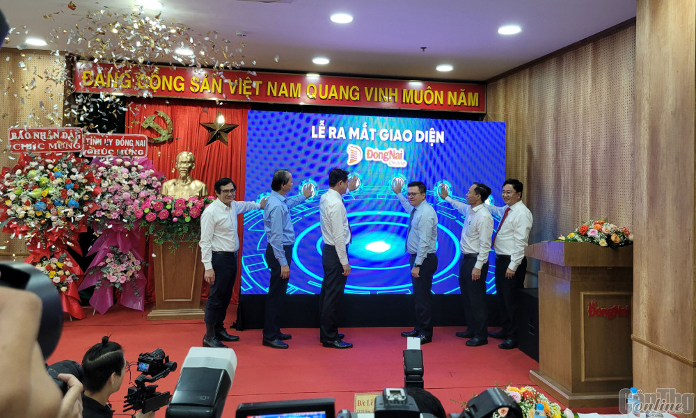 Ra mắt giao diện mới Báo Đồng Nai điện tử.