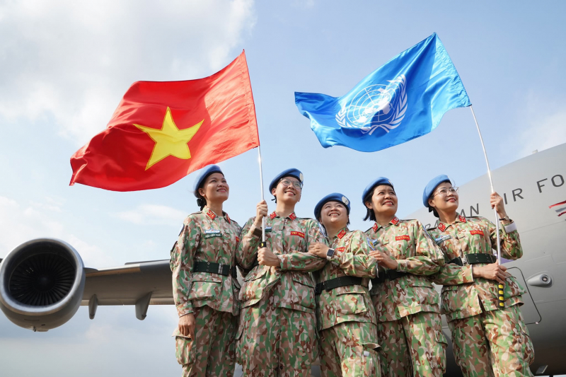 Việt Nam nỗ lực đóng góp cho hòa bình, ổn định của khu vực và thế giới