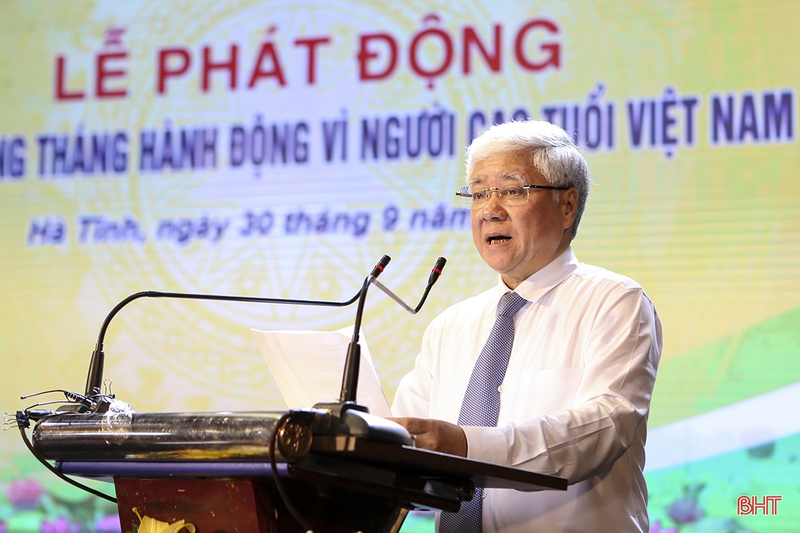 Phát động Tháng hành động vì người cao tuổi Việt Nam năm 2023 Chủ tịch Ủy ban Trung ương MTTQ Việt Nam Đỗ Văn Chiến phát động Tháng hành động vì người cao tuổi Việt Nam năm 2023.