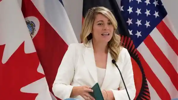 Ngoại trưởng Canada, bà Melanie Joly. Ảnh: AFP