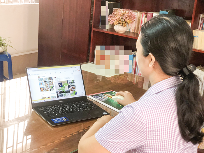 Khi chuyện riêng phơi bày trên “cõi” mạng Chị em phụ nữ cần cân nhắc nội dung khi đăng tải thông tin, tâm trạng trên MXH để giải trí, tìm sự chia sẻ. (ảnh mang tính minh họa)