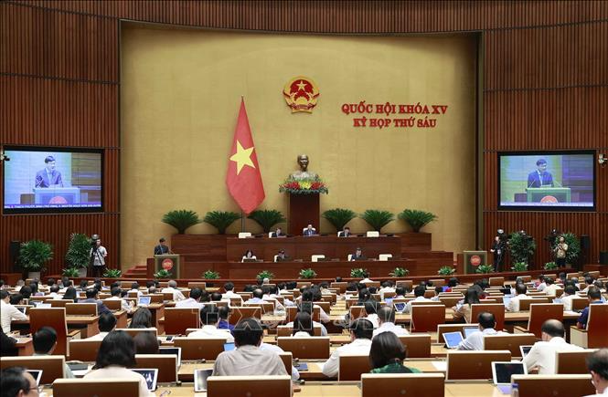 Tiến hành hoạt động chất vấn và trả lời chất vấn Tuần làm việc thứ 3 (từ ngày 6 - 10/11) của Kỳ họp thứ 6, Quốc hội khóa XV sẽ diễn ra nhiều nội dung quan trọng. Ảnh: Doãn Tấn/TTXVN