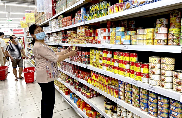 Thực phẩm đóng hộp phong phú, đa dạng