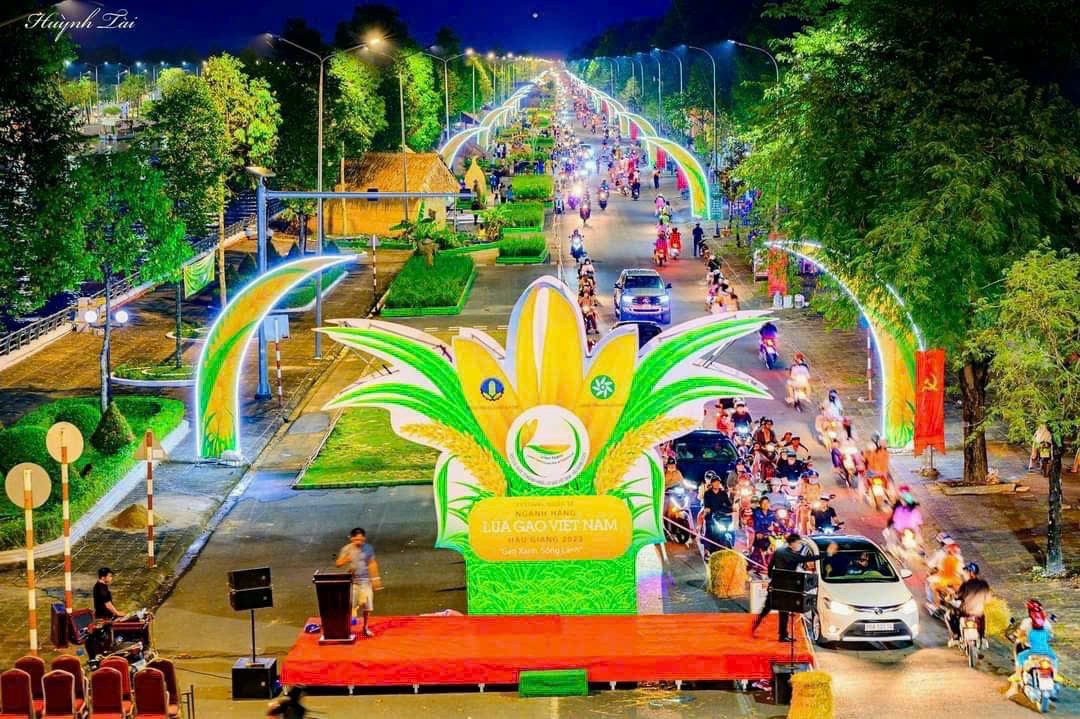 Agribank đồng hành cùng Festival Quốc tế ngành hàng lúa gạo Việt Nam - Hậu Giang 2023