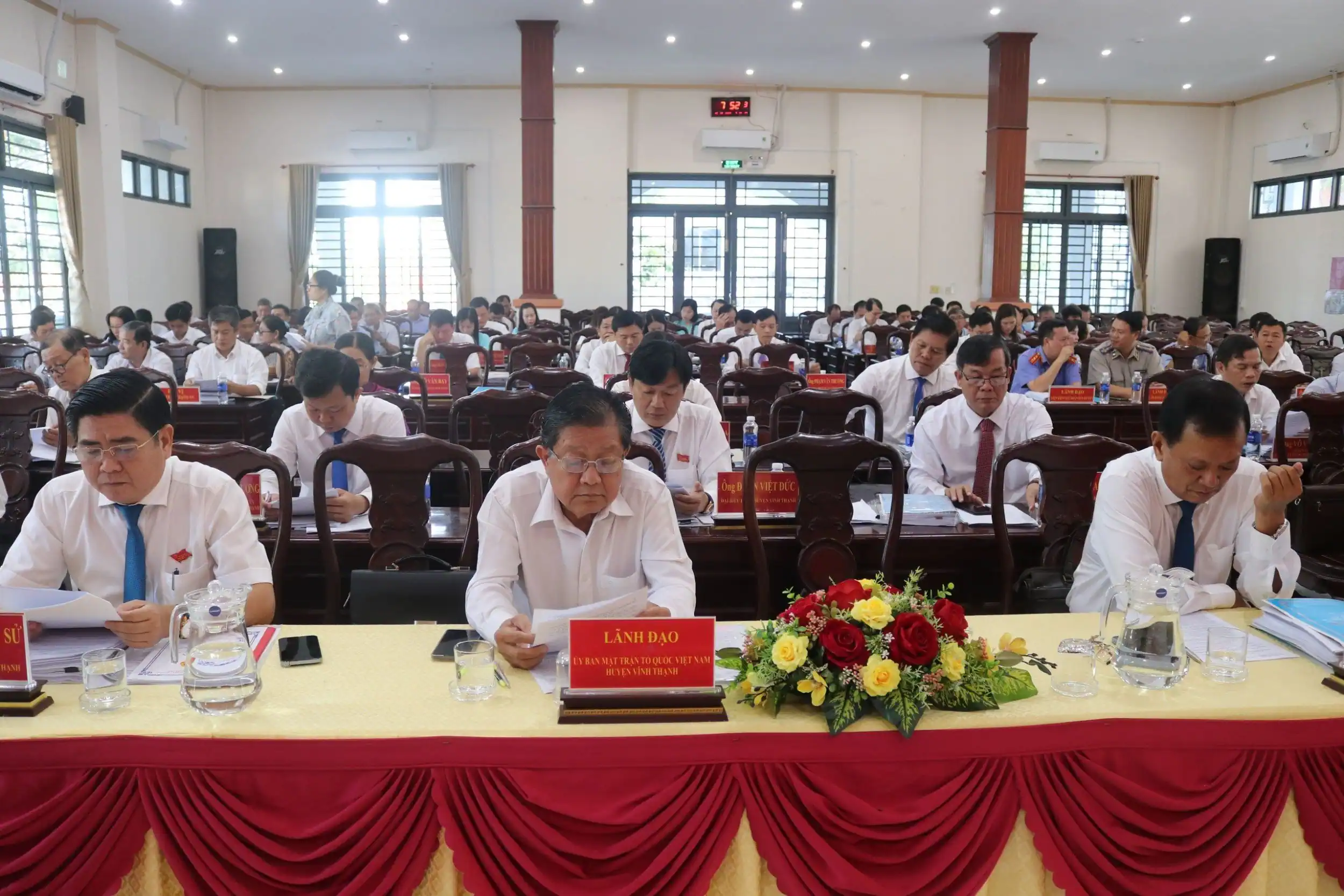 Thực hiện đạt và vượt 12/12 chỉ tiêu
Nghị quyết HĐND huyện