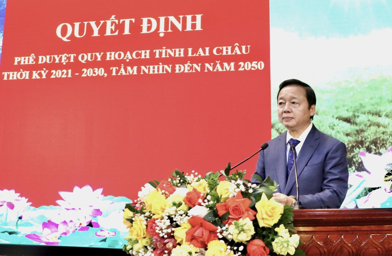 Hội nghị công bố quy hoạch tỉnh Lai Châu thời kỳ 2021-2030, tầm nhìn đến năm 2050