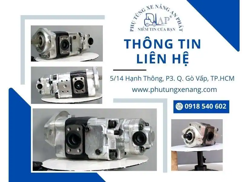 Chức năng và những hư hỏng thường gặp ở bơm thủy lực xe nâng