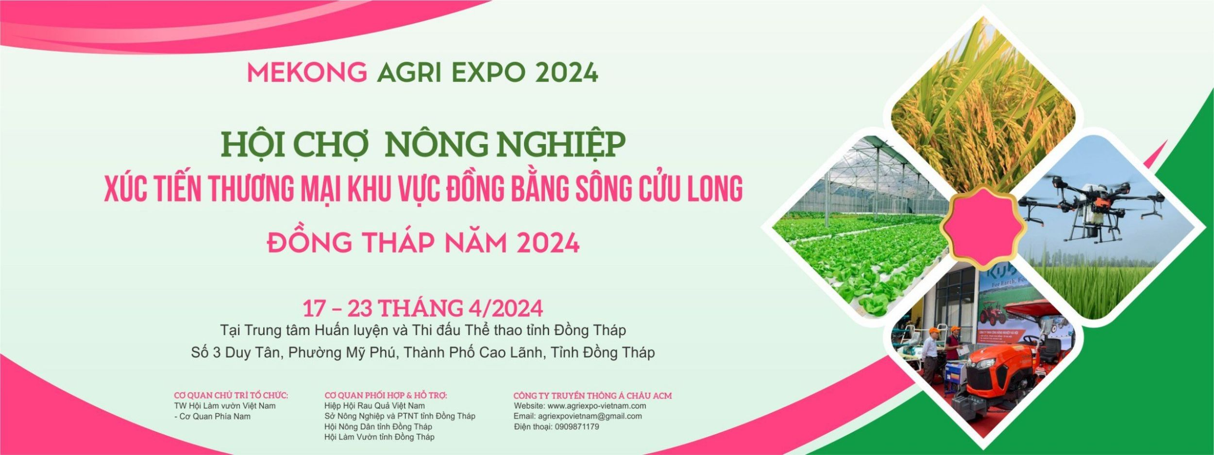 🔥KHUYẾN MÃI🔥 CHƯƠNG TRÌNH KHUYẾN MÃI ĐẶC BIỆT TẠI HỘI CHỢ MEKONG AGRI EXPO 2024