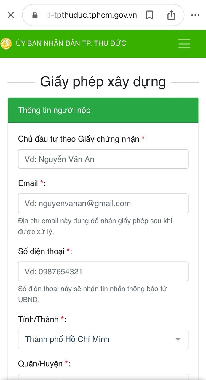 Sự thay đổi của ngành xây dựng tại Thủ Đức với việc nộp hồ sơ xin giấy phép xây dựng online
